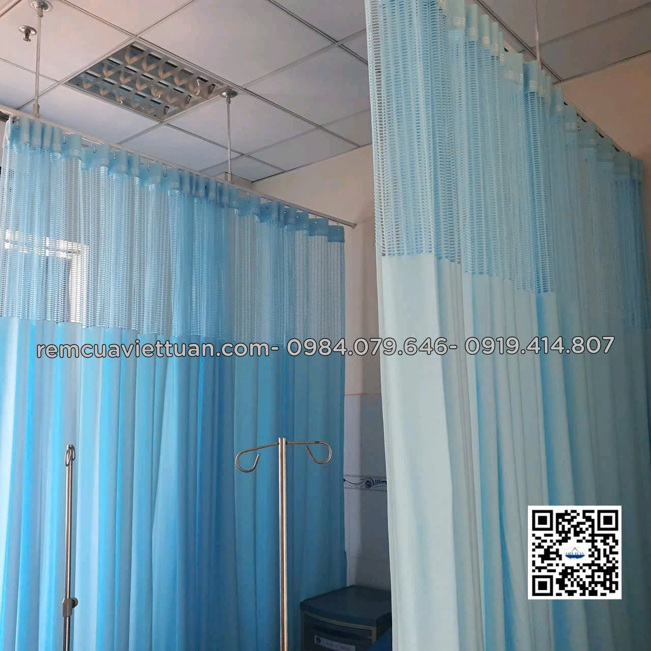 Lắp rèm y tế bệnh viện tại Thành phố Hồ Chí Minh