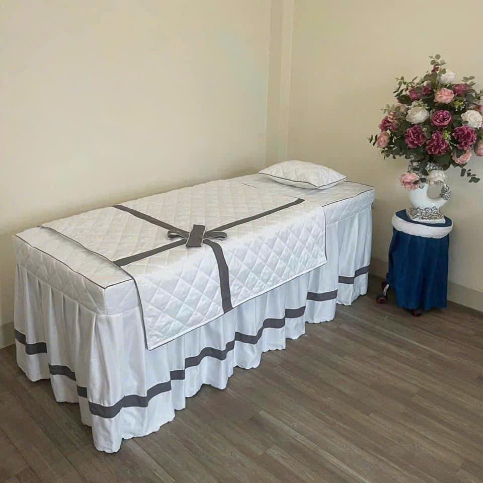 ga trải giường spa