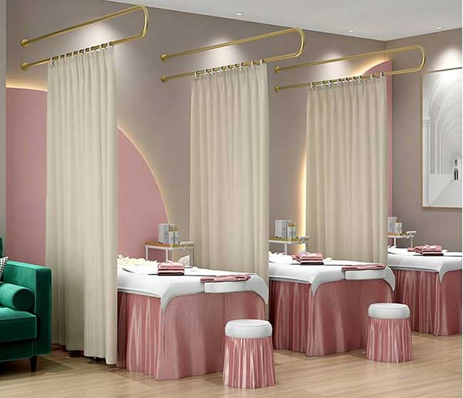 Rèm ngăn giường spa cao cấp
