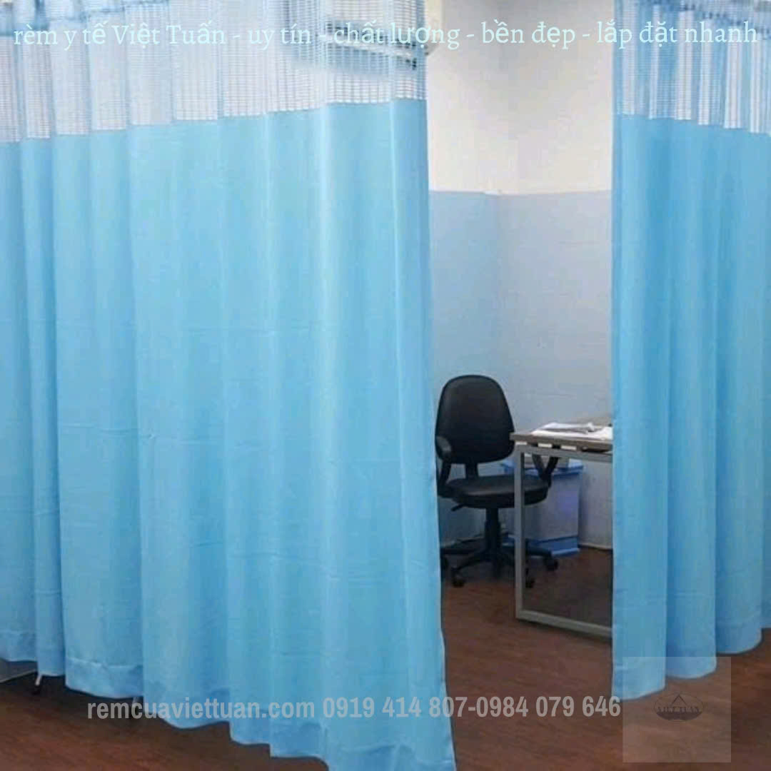 Rèm ngăn giường Bệnh Viện ĐK Tân Hưng - Q7