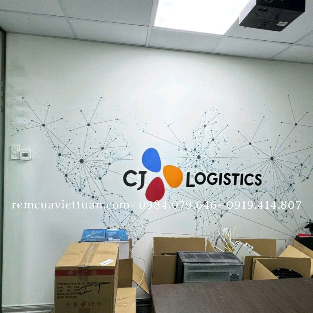 Rèm Cuốn In Logo - Thương hiệu