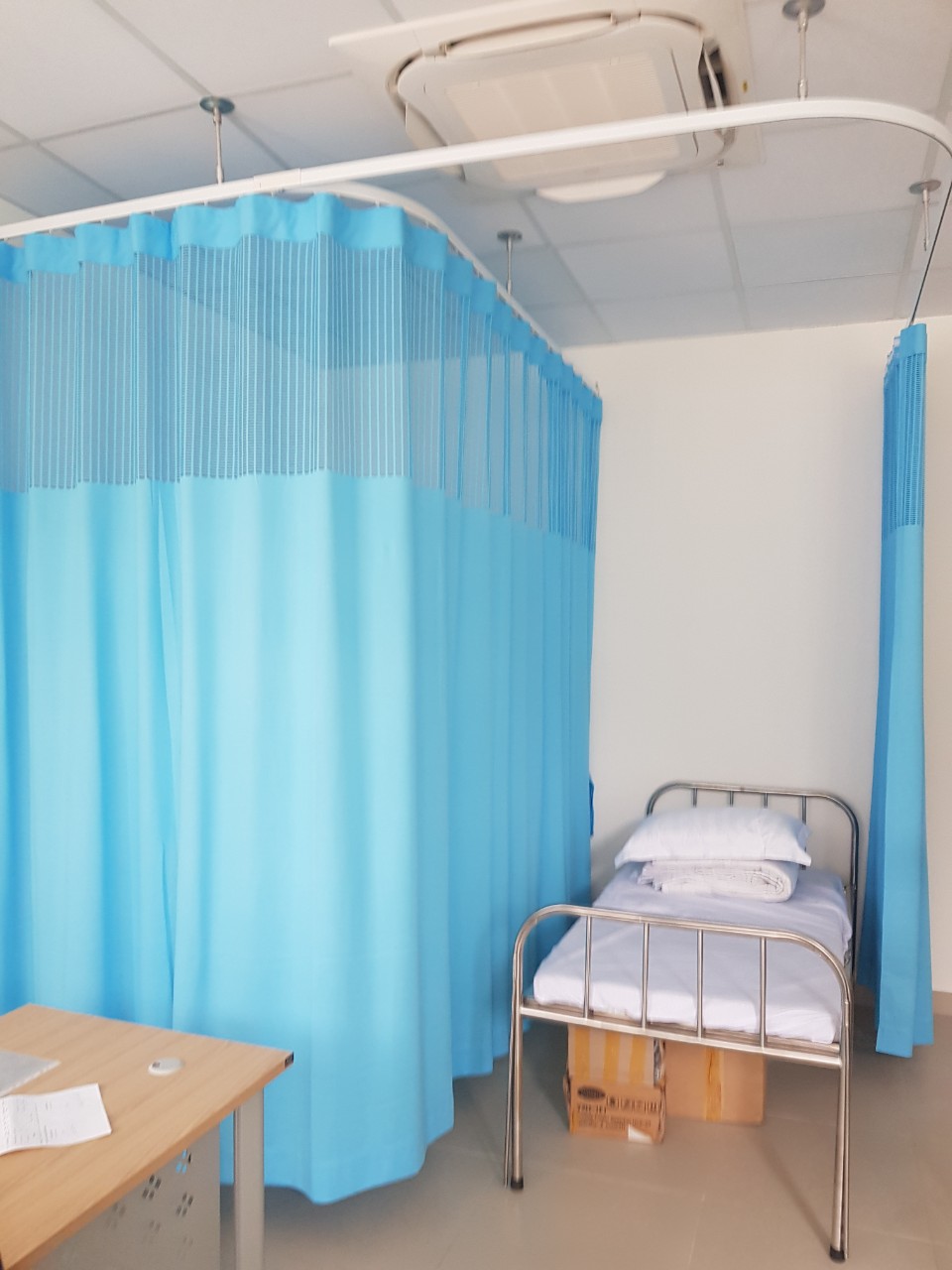 Rèm ngăn giường Bệnh Viện ĐK Tân Hưng - Q7