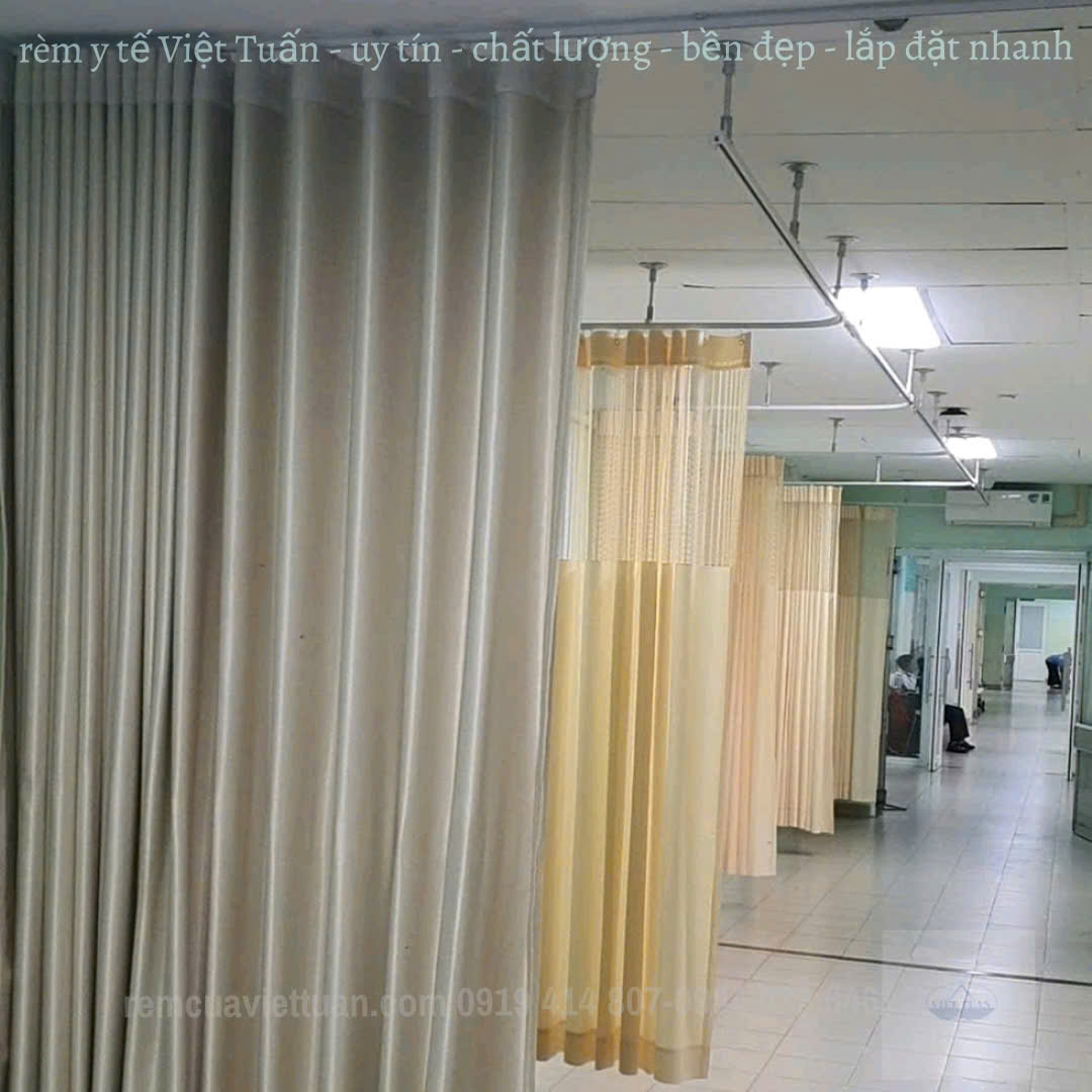Lắp rèm bệnh viện tại ( Kim's eye & Dasom Polyclinic - Quận 7)
