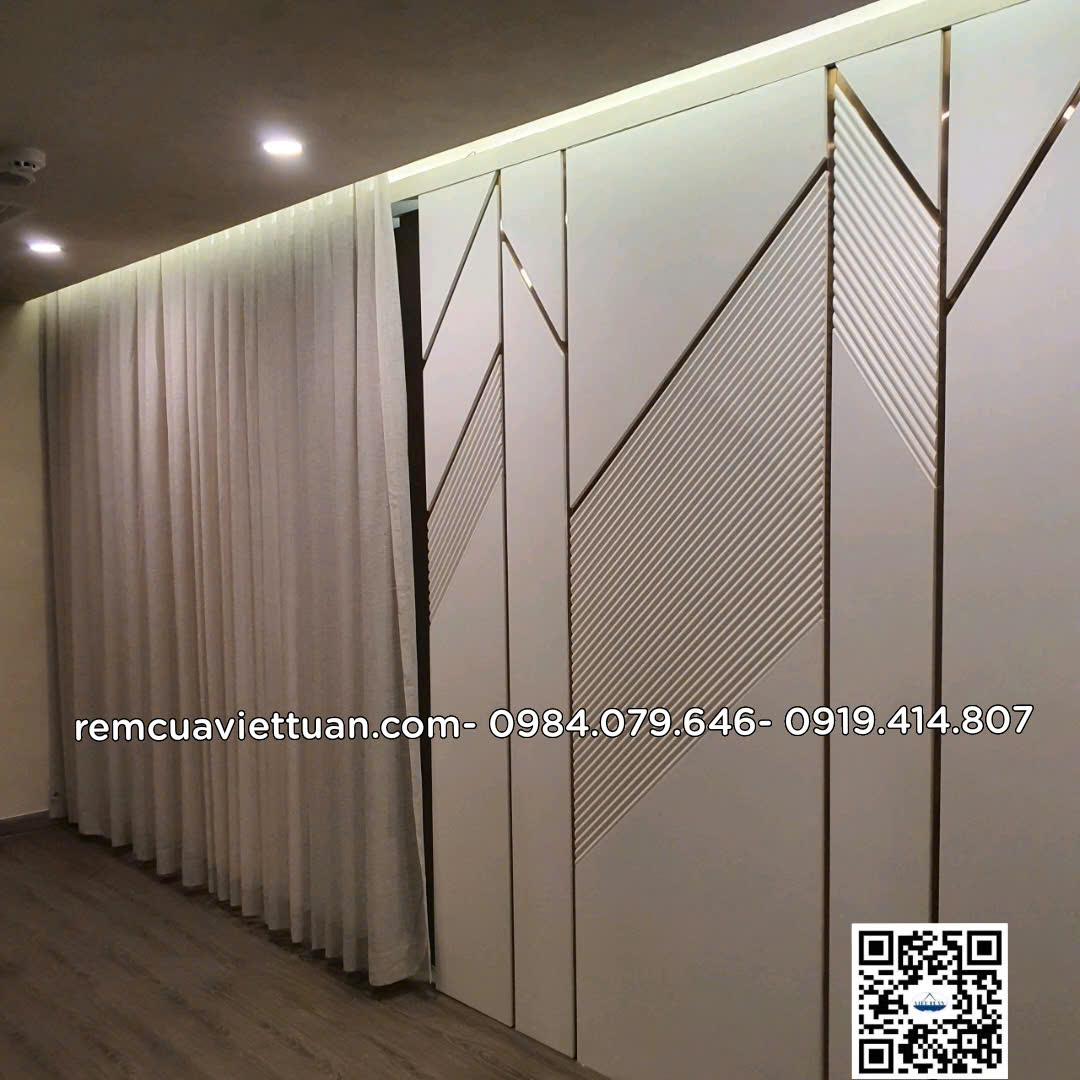 Rèm voan spa