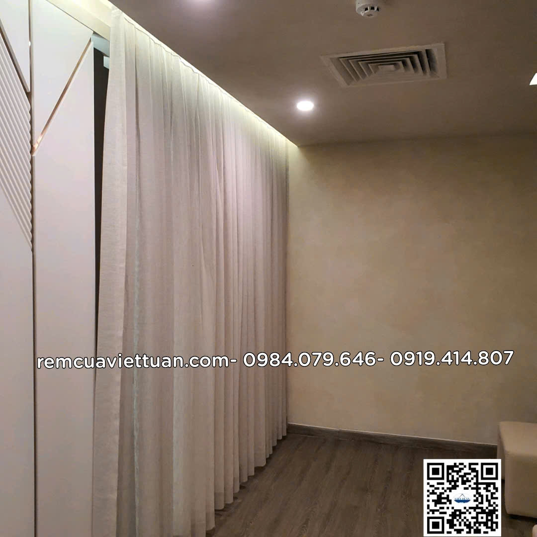 Rèm voan spa