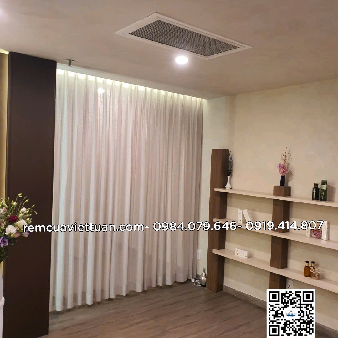 Rèm voan spa