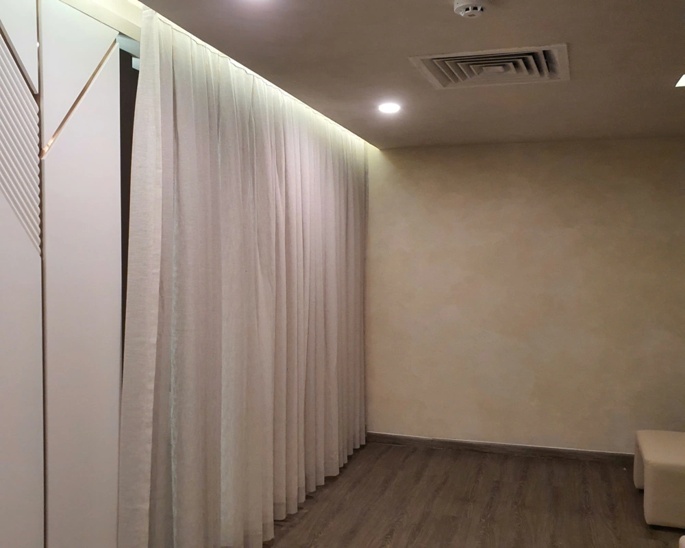 Rèm voan spa